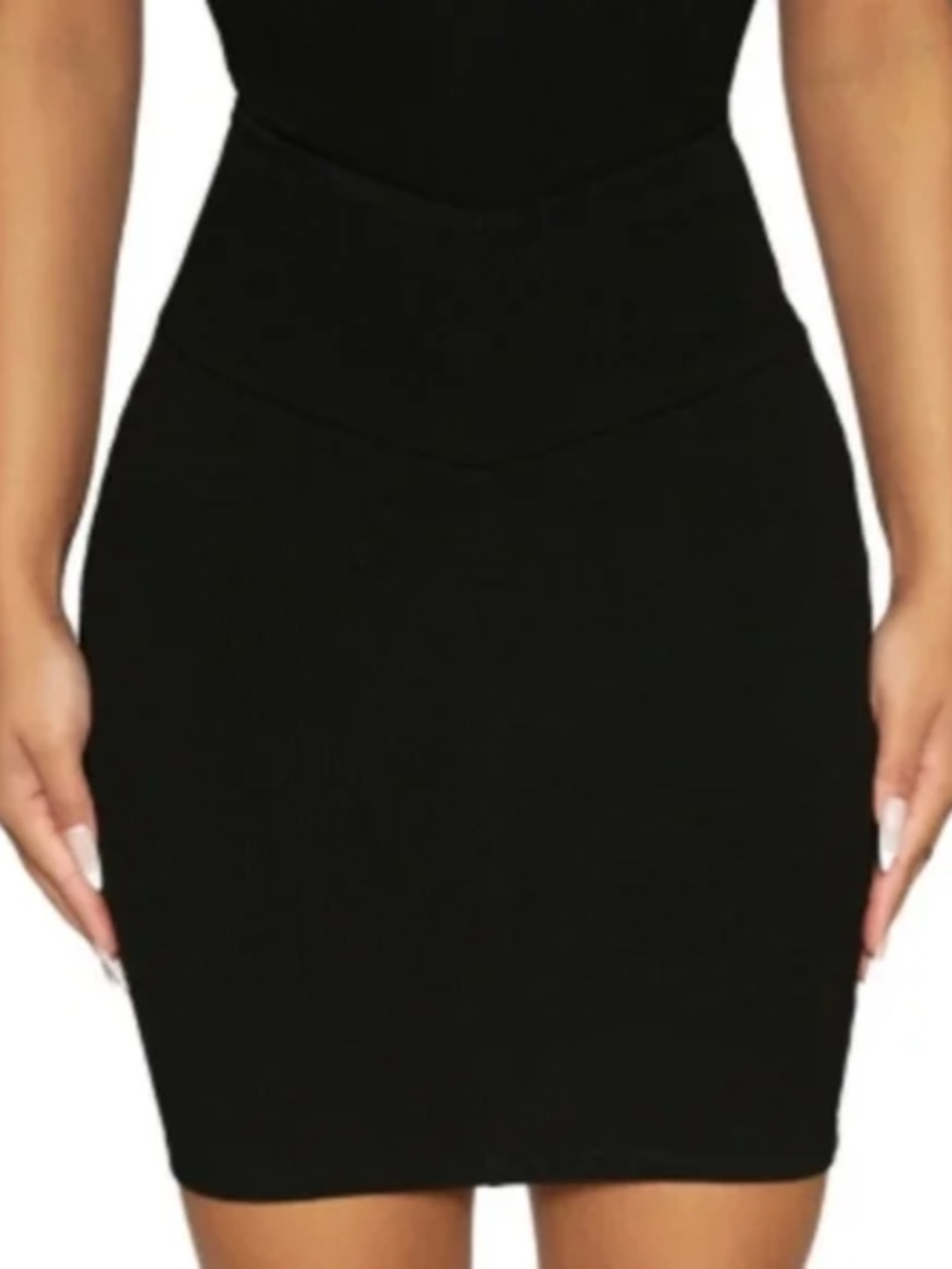 Naked Wardrobe Black Mini Skirt